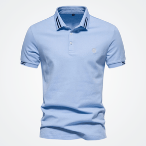 Camisa Polo Masculina Elegano® Water