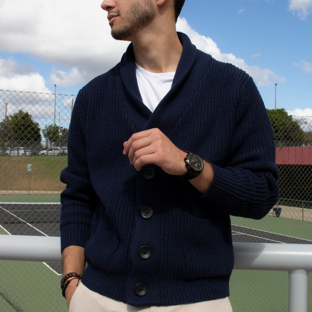 Cardigan Masculino Elegano® Londres