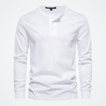 Blusa Masculina Gola Henley Elegano® Oymyakon