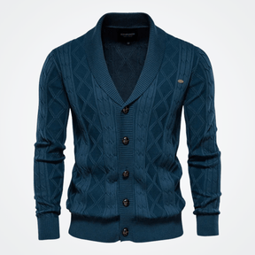 Cardigan Tricot Masculino Elegano® Manchester