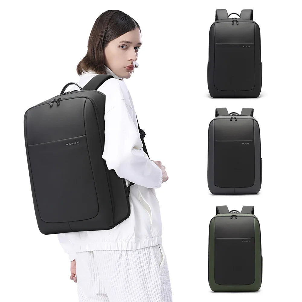 Mochila Executiva Multifuncional Sofisticada com Compartimento Para Notebook