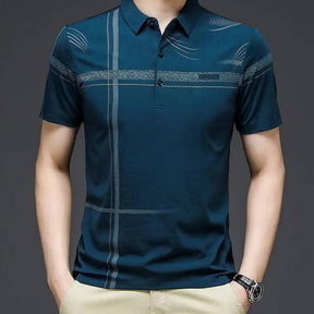 Camisa Polo Masculina Design Cruzada