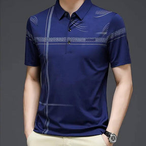 Camisa Polo Masculina Design Cruzada